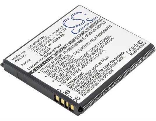 Alcatel One Touch X Pop batteri (1650 mAh 3.7 V)
