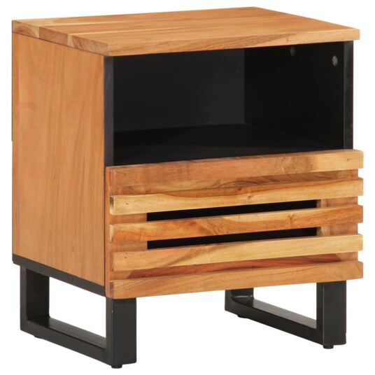  Nattbord 40x34x46 cm heltre akasie 377468