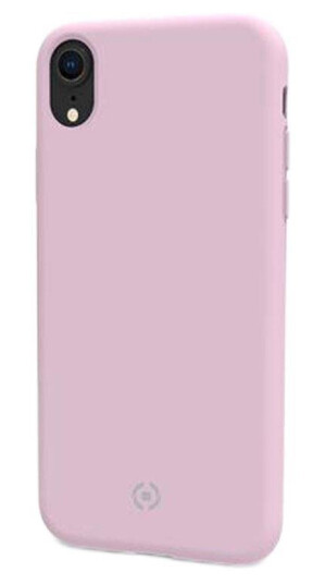 Celly Feeling iPhone Xr Silikone Cover, Lyserød