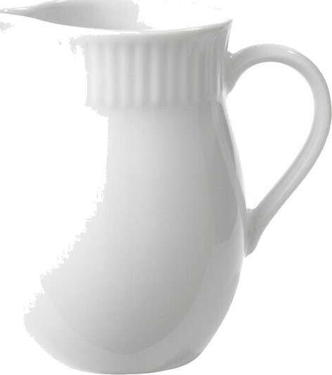 Aida Relief melkekanne 0,3 liter Hvit Aida Relief melkekanne 0,3 liter Hvit