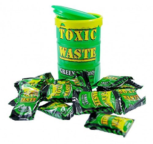 Toxic Waste Green Drum Extreme Sour Candy 42g Toxic Waste Green Drum Extreme Sour Candy 42g