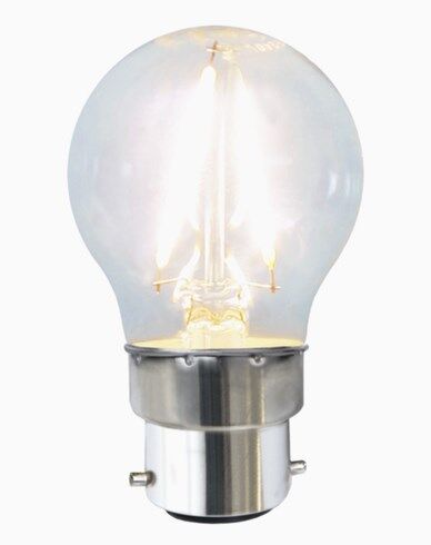 Star Trading LEDpære Klar filament 1,5W/2700K (16W) B22