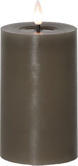 LED BLOKKSTYRE FLAMME FLOW MULDVARP / 15 CM / TIMER