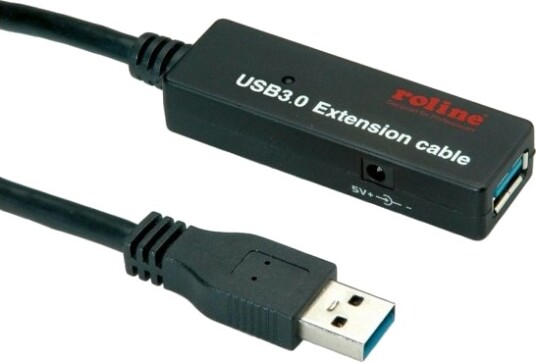 Roline 12.04.1071 15 M Usb A Usb A Usb 3.2 Gen 1 3.1 Gen 1 5 Gbit/Sek. Sort