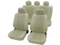 Petex 26174809 Sydney Sædebetræk 11 dele Polyester Beige Førersædet , Passagersædet , Bagsædet Petex 26174809 Sydney Sædebetræk 11 dele Polyester Beige Førersædet , Passagersædet , Bagsædet