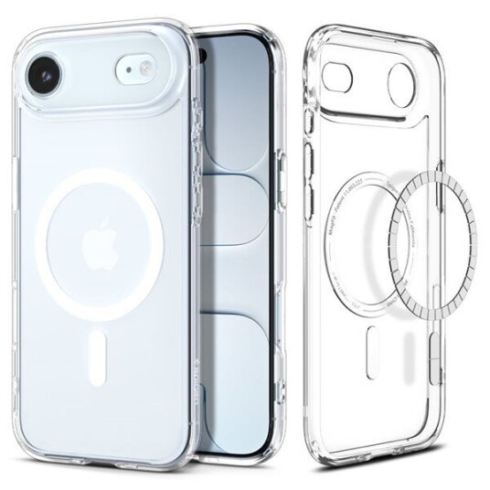Spigen Ultra Hybrid MagSafe Deksel til iPhone 17 Air - Klar Hvit