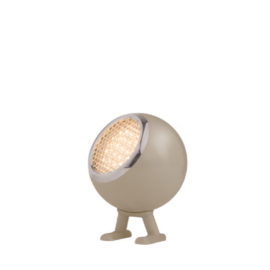 Norbitt oppladbar utendørs lampe Brun