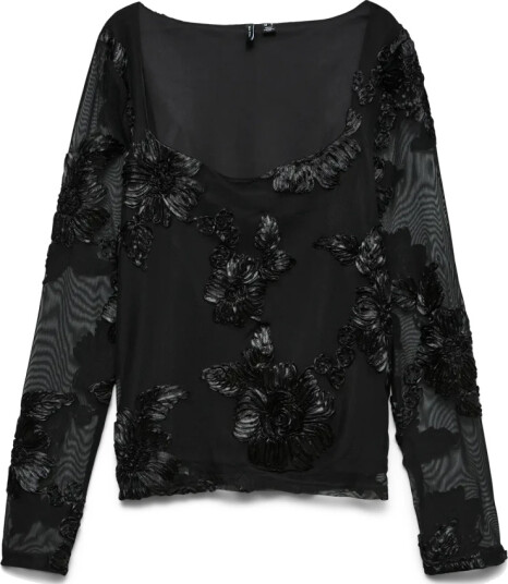 Vero Moda Dame Topper Svart L,