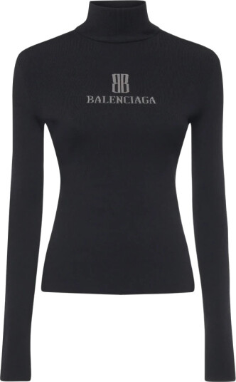 Balenciaga Dame Strikkevarer Svart S, Balenciaga Dame Strikkevarer Svart S,
