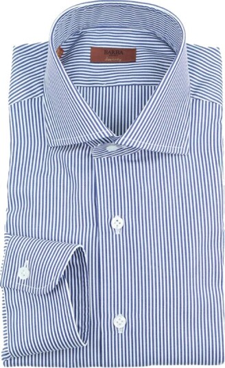 Barba Herre Skjorter Blå 2XL, Barba Herre Skjorter Blå 2XL,