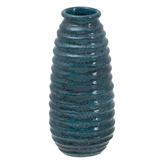 Bigbuy Home Vase Blå Keramikk 16 X 16 X 40 Cm