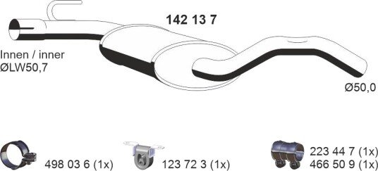 Midtre lydpotte ERNST 142137