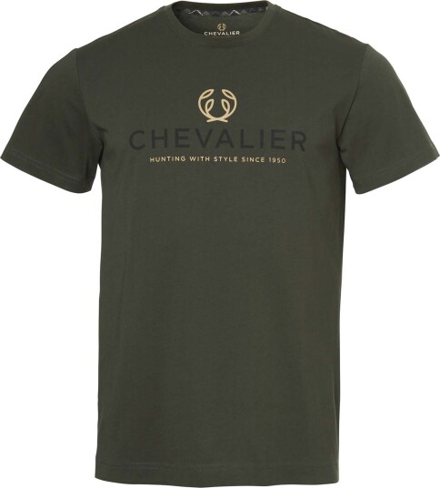 Chevalier Men"s Chevalier Logo T-Shirt Dark Green XL Chevalier Men"s Chevalier Logo T-Shirt Dark Green XL
