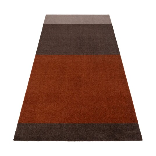 tica copenhagen Stripes by tica, horisontal, entréteppe Brown-terrakotta, 90 x 200 cm tica copenhagen Stripes by tica, horisontal, entréteppe Brown-terrakotta, 90 x 200 cm