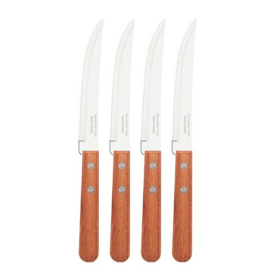 Tramontina Dynamic biffkniv 4 stk natur Tramontina Dynamic biffkniv 4 stk natur