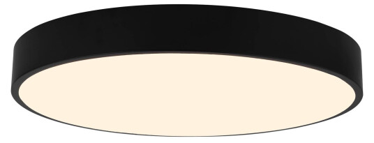 Lindby Innes LED-taklampe svart Ø48 cm smart