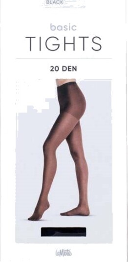 Pierre Robert LaMote Basic Tights 20 DEN Black 44 50