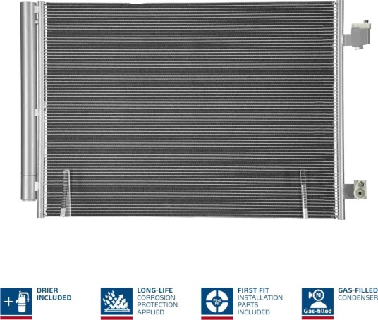 Kondensator NISSENS 941345 Kondensator NISSENS 941345