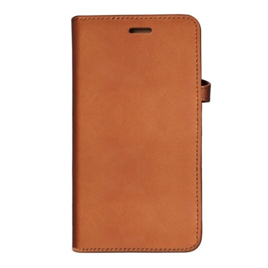 Carl Flip-cover Lommebok i Cognac Skinn for iPhone 11 Pro Max - 3 Kort