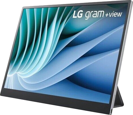 LG Gram +View 16" WQXGA IPS Skjerm - 2560x1600 - Portabel - Sølv LG Gram +View 16" WQXGA IPS Skjerm - 2560x1600 - Portabel - Sølv