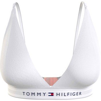 Tommy Hilfiger BH Unlined Triangle Bra Hvit okologisk bomull Large Dame