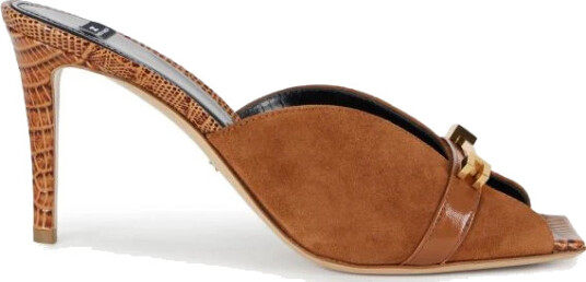 Elisabetta Franchi Dame Sko Brun 38 EU,