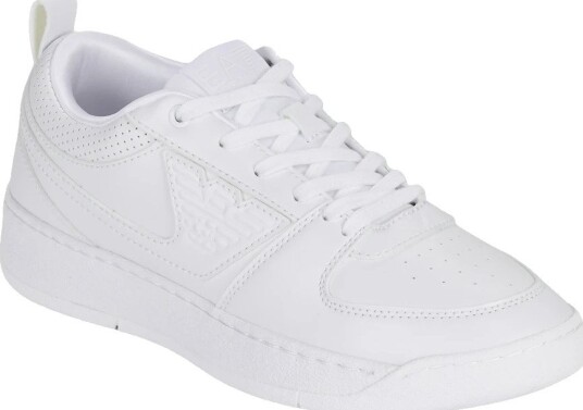Emporio Armani Herre Sko Hvit 41 EU,