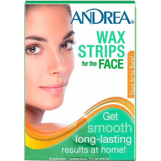 Andrea Wax Strips Face Hårfjerning Andrea Wax Strips Face Hårfjerning