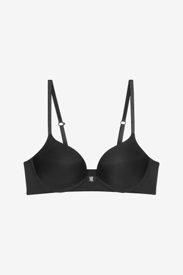 Triumph Push up BH Pure Micro Whuf Svart