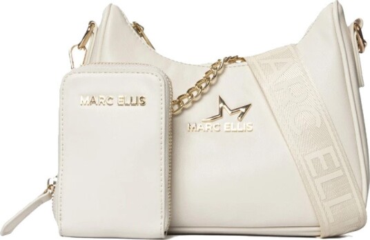 Marc Ellis Dame Vesker Hvit ONE SIZE,