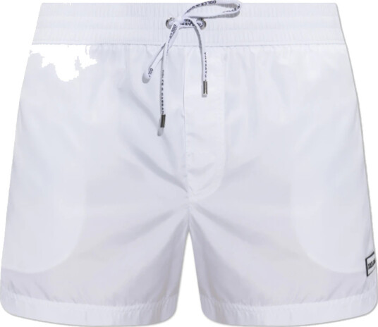 Dolce & Gabbana Herre Svømmetøy Hvit L, Dolce & Gabbana Herre Svømmetøy Hvit L,