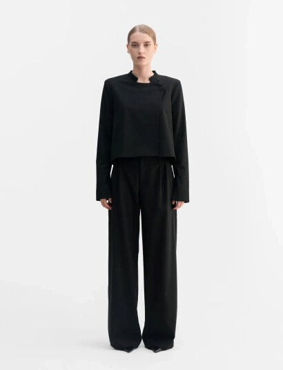Ahlvar Gallery Mel Wool Trousers - Black - L Ahlvar Gallery Mel Wool Trousers - Black - L