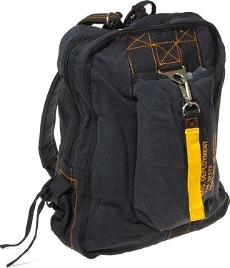 Rothco Vintage Flyver ryggsekk 14L Svart Rothco Vintage Flyver ryggsekk 14L Svart