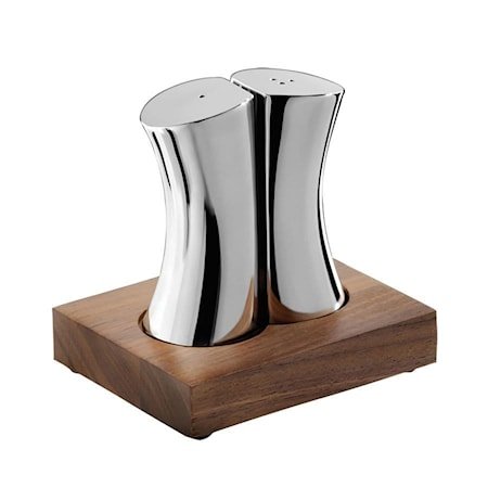 Drift Salt- og Pepperbøsser With Walnut Base Drift Salt- og Pepperbøsser With Walnut Base