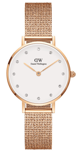 Daniel Wellington DW Klokke Petite Lumine Pressed Melrose 28mm Roségull Daniel Wellington DW Klokke Petite Lumine Pressed Melrose 28mm Roségull