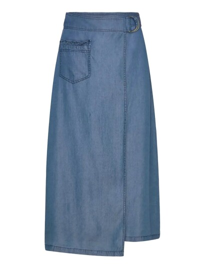 Rosemunde Rwdallas Mw Midi Skirt Blue 44