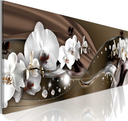 Bilde Chocolate Dance Of Orchid 150x50 Artgeist sp. z o. o.