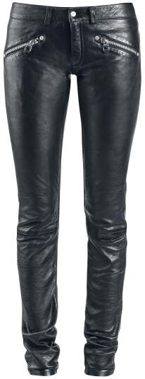 Gipsy Skinnbukse - ZipaTrouser SNVV - XS til XXL - Damer - svart Gipsy Skinnbukse - ZipaTrouser SNVV - XS til XXL - Damer - svart
