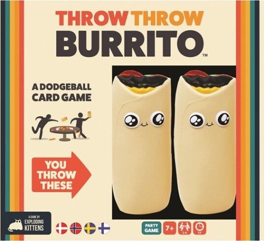 Exploding Kittens Throw Throw Burrito Nordic