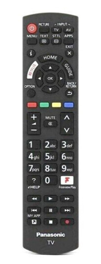 Panasonic Fjernkontroll N2QAYB001212 Panasonic Fjernkontroll N2QAYB001212
