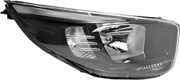 VAN WEZEL 8325962 Frontlykter