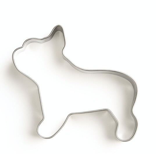 Pepperkakeform Fransk Bulldog  6,5 Cm 