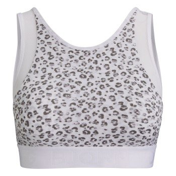 Bj�rn Borg BH Animal Print Soft Top Hvit Monster polyamid 36 Dame