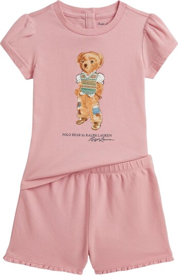 Polo Ralph Lauren Sommersett Adirondack Rose m. Trykk Polo Ralph Lauren 62 Shorts Rosa