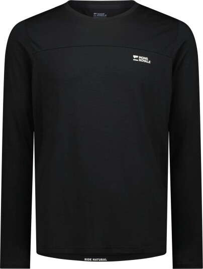 Mons Royale Diversion Merino LS M"s black m