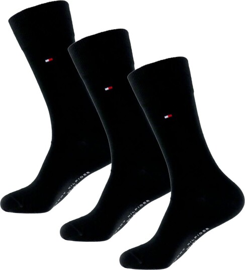 Tommy Hilfiger Sokker 3 pack Svart Tommy Hilfiger 39/42 Sokker 39 42 Tommy Hilfiger Sokker 3 pack Svart Tommy Hilfiger 39/42 Sokker 39 42