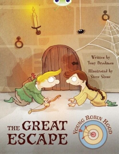Bug Club Independent Fiction Year Two Purple B Young Robin Hood: The Greay Escape Av Tony Bradman