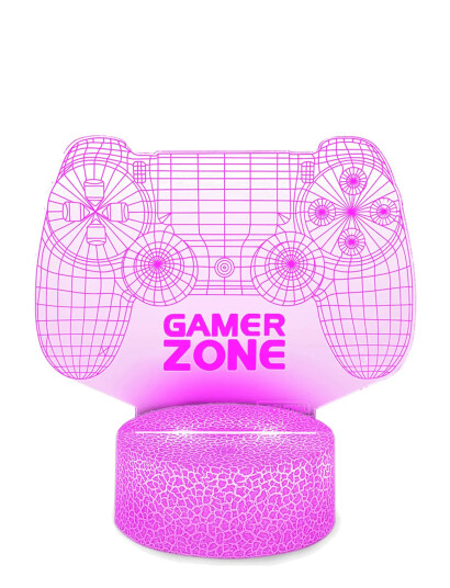 Powerpal Nightpal Gamer Zone Multi Patterned 16cm