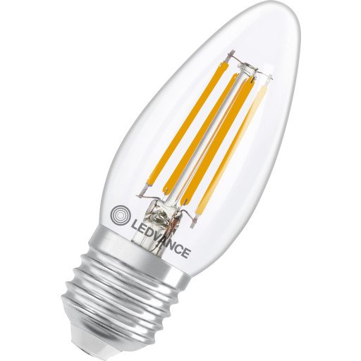 Ledvance Parathom E27 mignonpære 2700K 4,8W Klar
