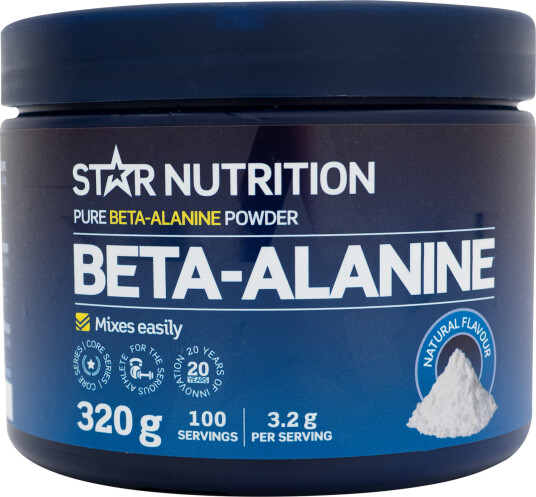 Star Nutrition Beta-alanine, 320 G, kosttilskudd 320g STD Star Nutrition Beta-alanine, 320 G, kosttilskudd 320g STD